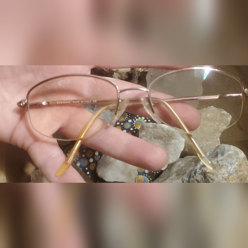 Vintage Genny Made in Italy 748B 5371Genny Eyeglasses.